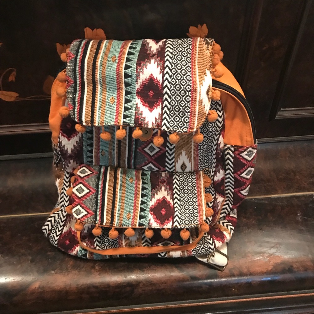 Boho backpack